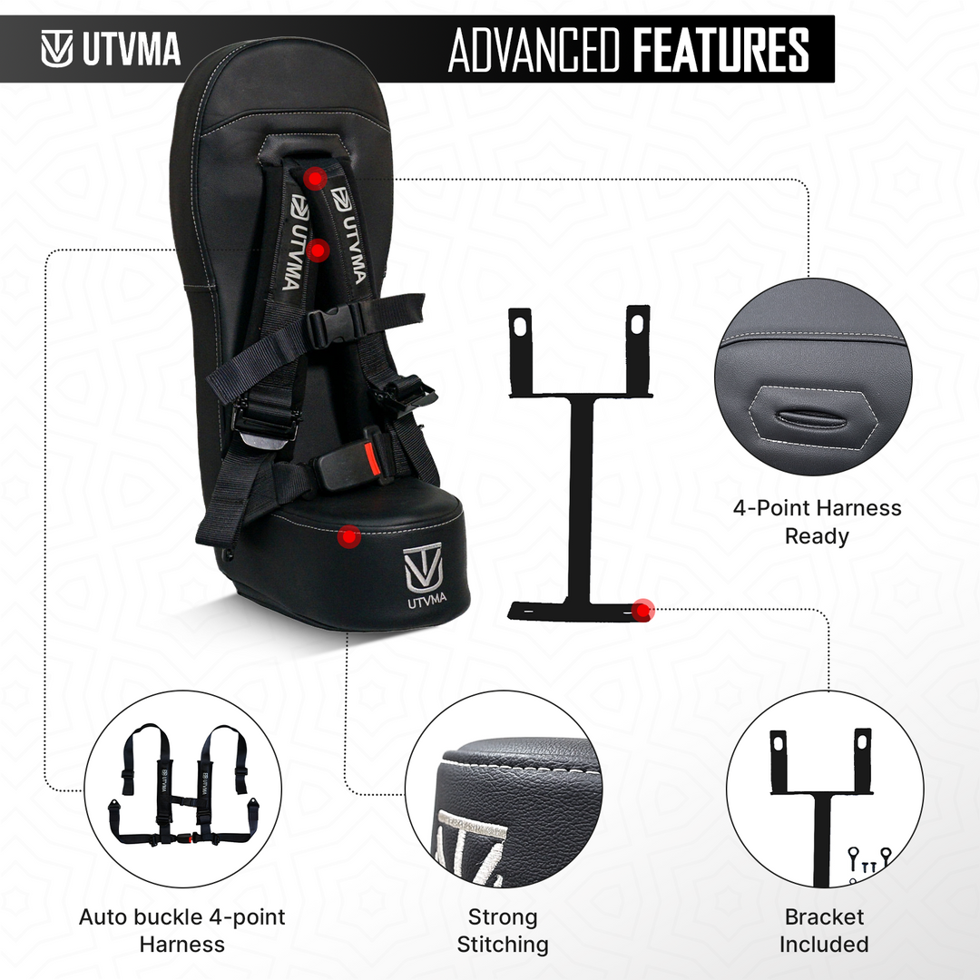 RZR 1000 Bump Seat (XP, Turbo, Turbo S, Dynamix, Trail, All Models ...