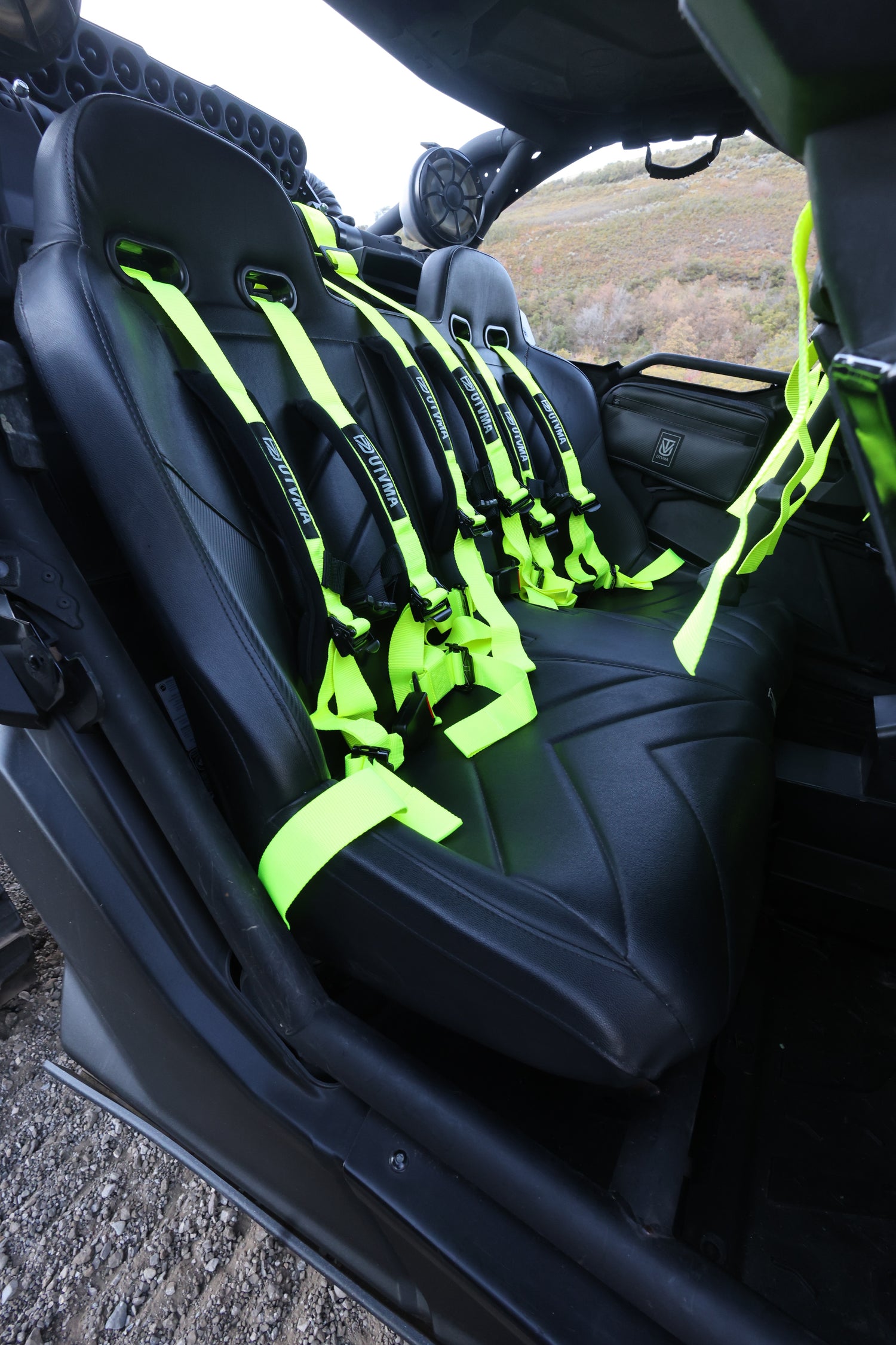 Maverick X3 Rear Bench Seat W Harnesses (2017-2025)