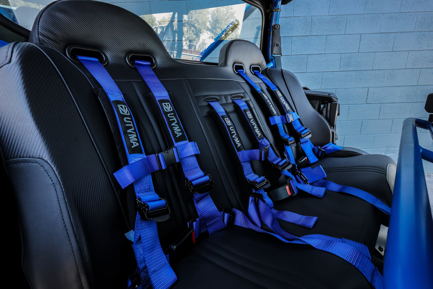 Honda Talon 4 Rear Bench Seat W Harnesses (2019-2025)