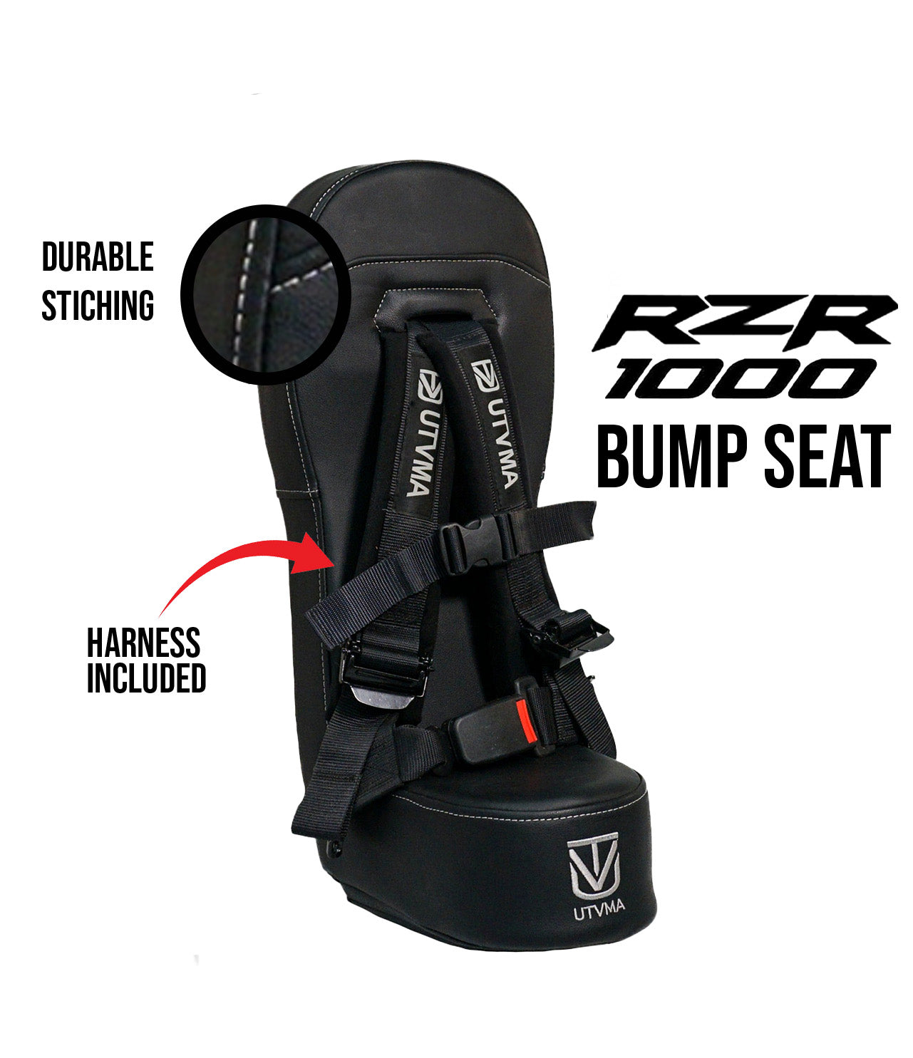 RZR 1000 Bump Seat (XP, Turbo, Turbo S, Dynamix, Trail, High Lifter)  2014-2023