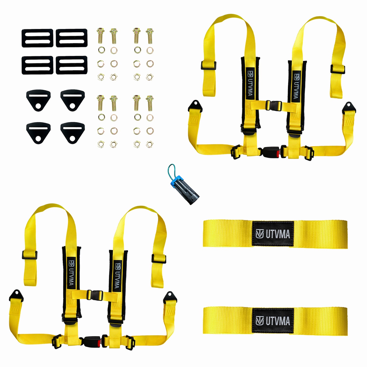 Two Harness Pack Auto Buckle with Harness Collars